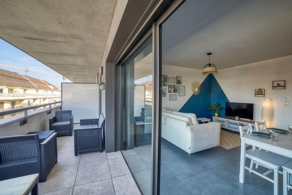 Modern'Blue - Gare Annemasse A 3Min-Geneve Acces Direct 아파트 외부 사진