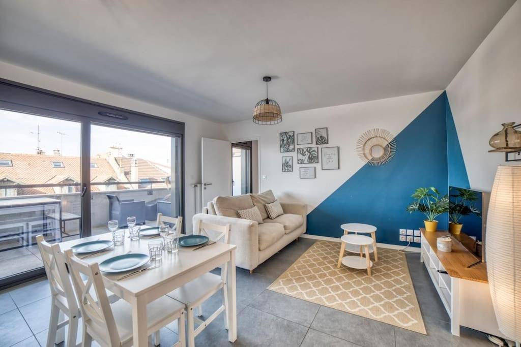 Modern'Blue - Gare Annemasse A 3Min-Geneve Acces Direct 아파트 외부 사진